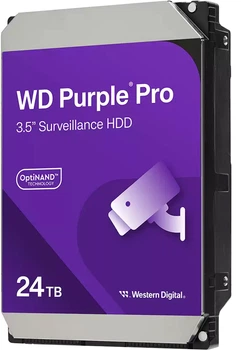 Жорсткий диск Western Digital Purple Pro 24TB 7200rpm 512MB WD241PURP 3.5 SATA III