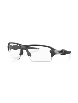 Спортивные очки фотохромные OAKLEY Flak 2.0 XL OO9188-16 Steel/Clear To Black Iridium Photochromic