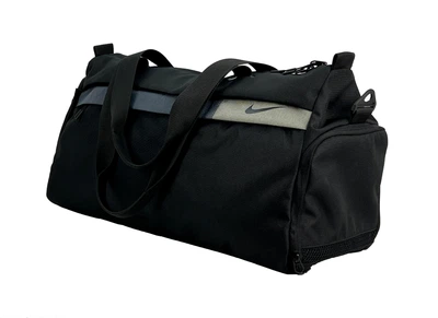 Спортивна сумка City Duffle 27 л чорна, кордура 900D, з відділенням для взуття