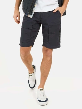 Шорты хлопковые короткие мужские Camel Active Shorts Cargo 496R60-5F80-48 36 Темно-синие (4064478983414)