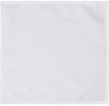 Серветки тканинні Party Deco 35x35 см Білі (1 уп. / 25 шт.) (5901157446374)
