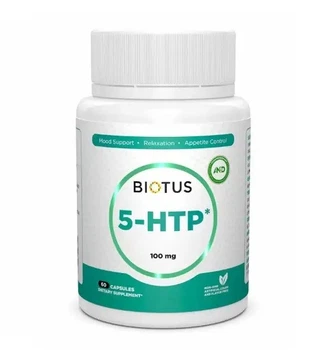 5-гідрокситриптофан Biotus (5-HTP) 100 мг 60 капсул BIO530975