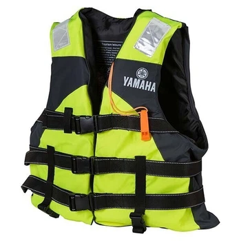 Страховочный жилет, жилет для рыбалки Yamaha, размер S, цвет салатовый