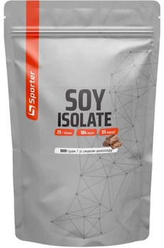 Протеїн Sporter Soy Isolate Шоколад 1 кг (4820249725641)