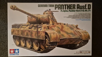 Збірна модель Tamiya, 1/35 німецький танк Panther Ausf.D