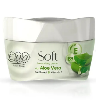 Eva Skin Care. Мягкий увлажняющий крем с алоэ вера, пантенолом и витамином Е. 170г.