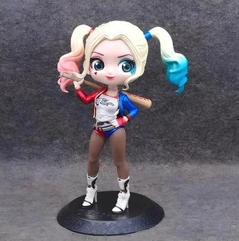 Оригинальные статуэтки Harley Quinn в стиле аниме персонажа, Фигурки Харли Квинн