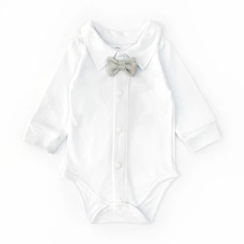 Святковий комплект для хлопчика Gentleman (боді та штани) Dexter`s 80 Сірий (929310-80-sm)