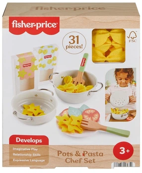Набор шеф-повара Fisher-Price Кастрюли и Паста JFG14 (194735295852)