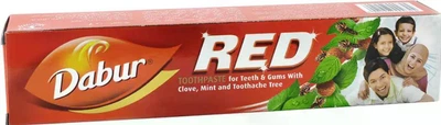 Зубна паста Dabur Red (дабур ред) with clove mint and toothache tree extract 100 гр