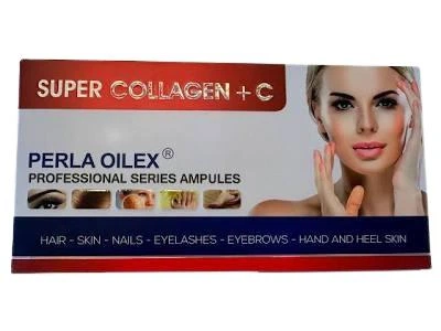 Perla Oilex Интенсивная точечная сыворотка с коллагеном и витамином С (5 ампул)
