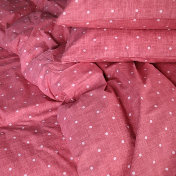 Простынь MirSon Бязь 17-0965 Blush Dots 150х220 см (2200013259831)