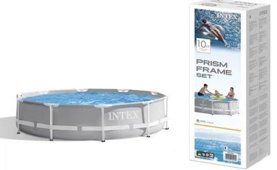 Каркасний басейн Intex 26700 NP Prism Frame Pool, 305×76 см, 4485 л