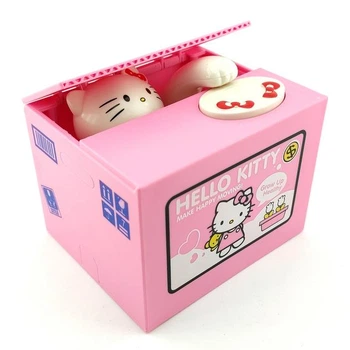 Интерактивная копилка Hello Kitty Piggy Banк розовый G6364