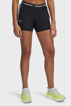 Шорти Under Armour Tech Play Up 2in1 Shorts L Чорний 1389895-001