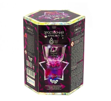 Набір для проведення дослідів "Growing Crystal (вирощування кристалів)" (укр) Dankotoys (50827)