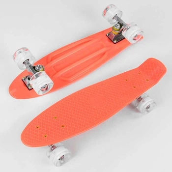 Пенні борд "Best Board", дошка = 55см, колеса PU зі світлом, діаметр 6 см Best Board (268420)
