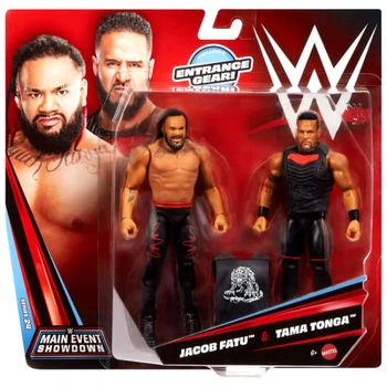 Набір фігурок Mattel WWE Main Event Showdown Tama Tonga and Jacob Fatu 15 см JHJ56 (194735332328)