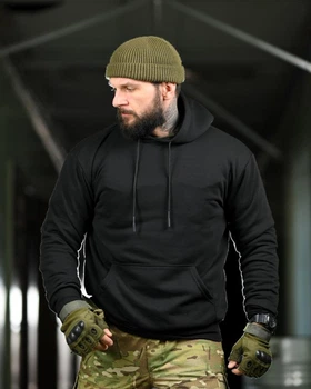 Худі Crop з принтом Wargirl чорне розмір M