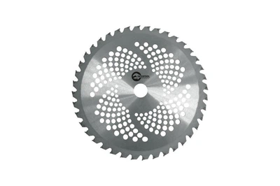 Диск для для триммера и мотокосы Intertool 254 х 40T х 25.4 мм с напайками