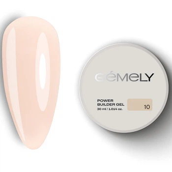 Гель для зміцнення та нарощування нігтів Gemely Power Builder gel 010 30 мл