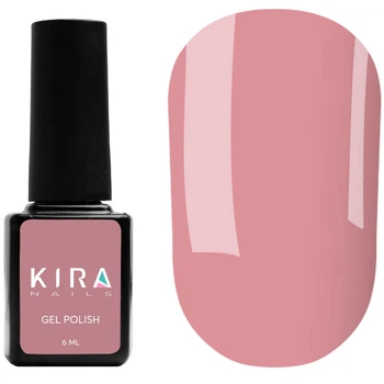 Гель-лак для нігтів Kira Nails №118 розово-шоколадний 6 мл
