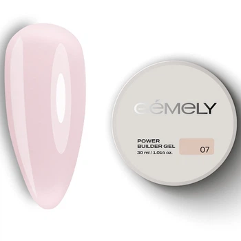 Гель для зміцнення та нарощування нігтів Gemely Power Builder gel 007 30 мл