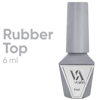 Топ для нігтів Valeri Rubber top 6 мл