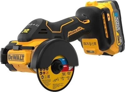 Akumulatorowa pilarka tarczowa DeWalt 18V XR 76 mm bezszczotkowa z 2 akumulatorami 1.7 Ah (DCS438E2T-QW)