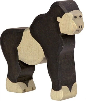 Figurka drewniana Holztiger Goryl 10 cm 5220486 (4013594801683)