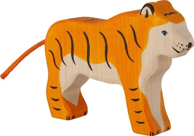 Figurka drewniana Holztiger Tygrys 14 cm 5220471 (4013594801362)