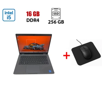 Ноутбук Dell Latitude 3450 / 14" (1920x1080) IPS / Intel Core i5-1335U (10 (12) ядер по 3.4 - 4.6 GHz) / 16 GB DDR4 / 256 GB SSD / Intel UHD Graphics / WebCam б/у + Подарок Мышка и коврик