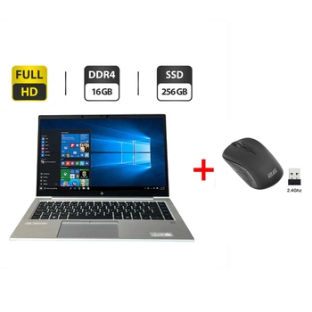 Ультрабук HP EliteBook 845 G7 / 14" (1920x1080) IPS / AMD Ryzen 5 Pro 4450U (4 (8) ядра по 2.5 - 3.7 GHz) / 16 GB DDR4 / 256 GB SSD / AMD Radeon Graphics / WebCam б/у + Подарок Беспроводная USB мышь