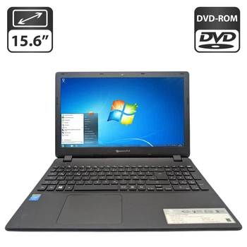 Ноутбук Packard Bell G718M / 15.6" (1366x768) TN / Intel Celeron N2840 (2 ядра по 2.16 - 2.58 GHz) / 8 GB DDR3 / 320 GB HDD / Intel HD Graphics / WebCam / DVD-ROM б/у