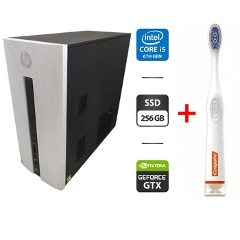 Комп'ютер HP Pavilion 550-272ng Tower / Intel Core i5-6400 (4 ядра по 2.7 - 3.3 GHz) / 16 GB DDR3 / 256 GB SSD / nVidia GeForce GTX 745, 4 GB GDDR3, 128-bit б/в + Подарунок Розумна інтерактивна зубна щітка Colgate Connect M1 / Bluetooth