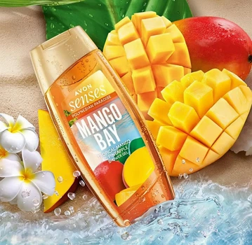Гель для душу Манго та Ананас 250 мл Avon Senses Mango Bay