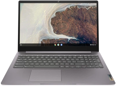 Сенсорный ноутбук 15.6" Lenovo IdeaPad 3 Chrome (15IJL6) Intel Celeron N4500 RAM 8GB SSD 128GB 10час батарея Chrome OS (UKR) g2 - Уценка