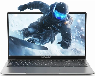 Ноутбук 15.6" ACEMAGIC AX15 Intel N150 RAM 16GB SSD 512GB Win11 Алюминиевый корпус (UKR) - Уценка