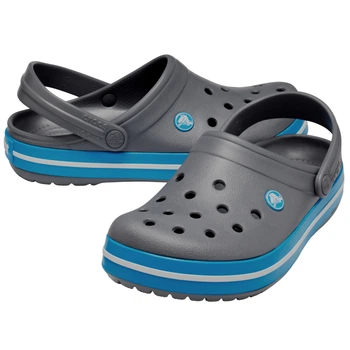 Крокси сабо чоловічі Crocs Crocband Charcoal 42 сірі