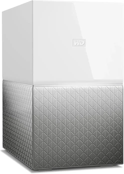 Сетевое хранилище Western Digital My Cloud Home Duo 12TB WDBMUT0120JWT-EESN Серебристое Б/В