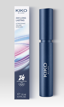 Тушь для ресниц KIKO Milano Cortina 2026 24H Long Lasting Panoramic Volume Mascara