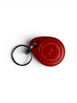 Брелок для домофонів RFID 125KHZ TK4100 червоний