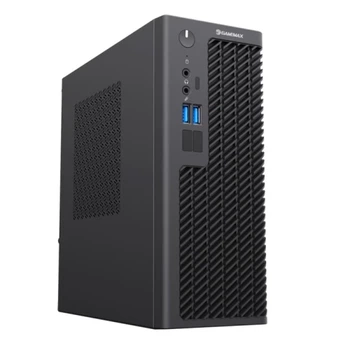 Корпус GameMax ST160, Black, 230 Вт, SFF, Mini ITX, 2хUSB 3.0, макс. CPU - 75 мм, 1x80 мм, VESA кріплення в комплекті (ST-160-2U3-Flex-230M)