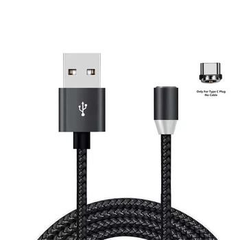 Магнітний кабель USB XoKo SC-355a USB Type-C 1.20 м Magneto Black (SC-355a MGNT-BK)