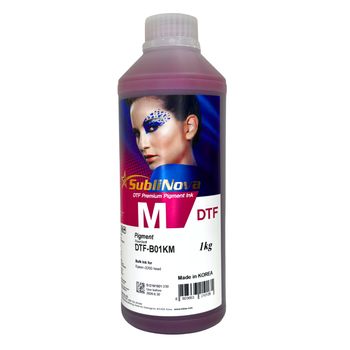 Пігментне чорнило InkTec, серія: SubliNova DTF Premium Pigment Ink (DTF – MAGENTA – 1л)