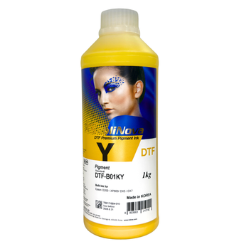 Пігментне чорнило InkTec, серія: SubliNova DTF Premium Pigment Ink (DTF – YELLOW – 1л)