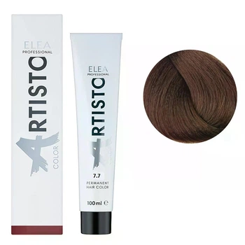 Крем-фарба Elea Professional для волосся Artisto Color 7.7 Коричнево-русявий 100 мл