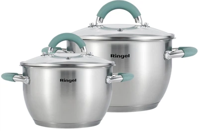 Набор кастрюль Ringel Herbal 4 предмета 2,6 л+3,6 л RG-6011