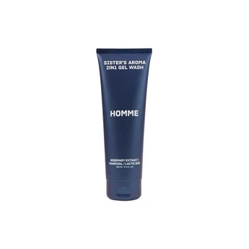 Чоловічий гель-шампунь для душу 2 в 1 Sister's Aroma 2 in 1 Gel Wash Homme з ароматом ветиверу й пачулі 250 мл