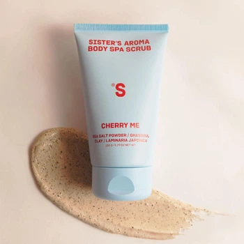 Скраб для тіла Sister’s Aroma Body Spa Scrub Cherry Me з морською сіллю та ароматом вишні, карамелі та рому 150 г